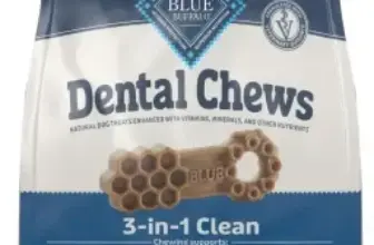 42-Count Blue Buffalo Dental Chews for Dogs Now $18