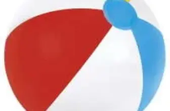 Bluescape 13″ Multi-Color Inflatable Pool and Beach Ball for $0.97