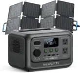 Bluetti Elite 30 V2 Portable Power Station with 60W Solar Panel for $299