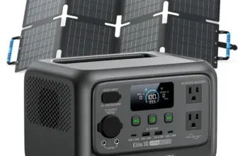 Bluetti Elite 30 V2 Portable Power Station with 60W Solar Panel for $299