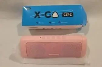 Bolabutty X-GO C27-C Pink Water Resistant Bluetooth Speaker for $12.50