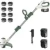 Boltarc 21V 10″ Cordless String Trimmer Kit with 2x 4.0Ah Batteries for $34.99