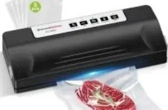 Bonsenkitchen VS1800 125W Vacuum Sealer Now Only $18.80