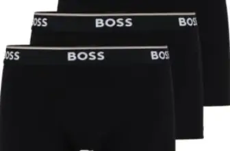 BOSS Men’s Stretch Cotton Trunks 3-Pack in Size L for $19.43
