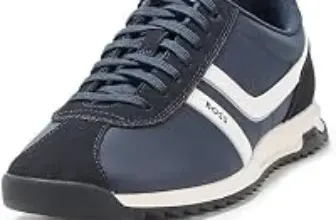 BOSS Men’s Zayn Low Profile Lace-Up Sneakers for $49.99