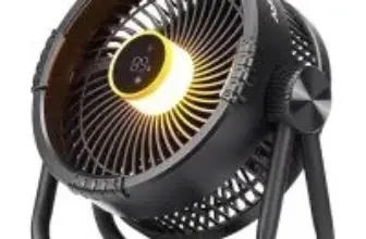 BougeRV 4-Speeds Portable Rechargeable Fan Now $49.79