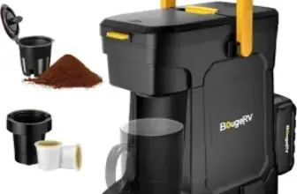 BougeRV Portable Coffee Maker with 18V 8Ah Battery for $145