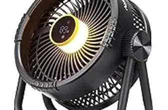 BougeRV 20000mAh Portable Fan with 4 Wind Speeds Now $49.79