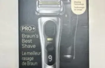 Braun Series 9 9517s PRO+ Electric Razor for Men – Now $130.00