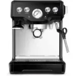 Breville Infuser Espresso Machine (Black Sesame) with Steam Wand for $399.95