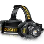 Bright USB-C LED Headlamp with Red Light & Motion Sensor for $12.99