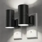 Briignite Dimmable LED Wall Plug Night Lights 2-Pack for $5.62