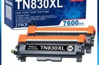 Brother TN-830XL High Yield Toner 2 Pack for $19.80