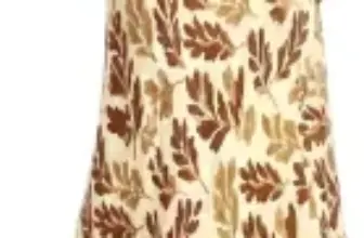 BTFBM High Waisted A-Line Silk Midi Skirt Now $7.14