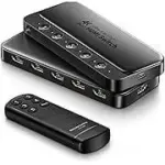 Bytewave 5-in-1 4K@60Hz HDMI Switch with Remote for $14.84