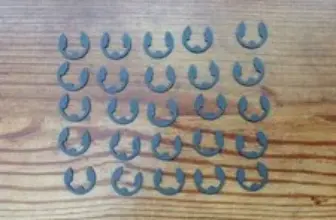 C-Clip Steel Snap Ring 10mm – 25 Pack for $9.37