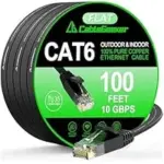 CableGeeker Cat 6 Ethernet Cable 100 ft – Now $9.99