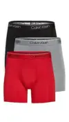 Calvin Klein Microfiber Stretch Boxer Briefs 3-Pack for $14.42