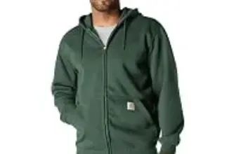 Carhartt Men’s Paxton Full-Zip Sweatshirt – Water-Repellent – $41.99