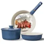 Carote 5-Piece Nonstick Cookware Set with Detachable Handles for $17.99