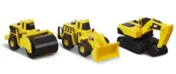 Set of 3 CAT Construction Die Cast Metal Toys for $9.71