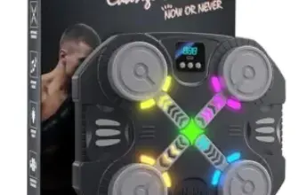 ChangeNow Interactive Music Boxing Machine with Sound & Lights for $20