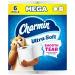 Charmin Ultra Strong Toilet Paper 18 Mega Rolls for $7.97