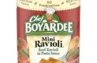 Chef Boyardee Mini Beef Ravioli Pasta (15oz) for $0.95