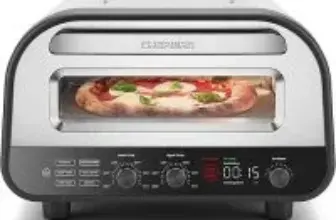 Chefman 12″ Indoor Electric Pizza Oven with Pizza Stone and Peel for $199.90