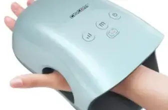 CINCOM Cordless Hand Massager with Heat & Compression – $25