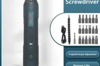 Claoner 44-in-1 Cordless Electric Screwdriver – 1300mAh – $18.99