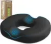 CloudBliss Memory Foam Ergonomic Donut Pillow Seat Cushion for $13.99