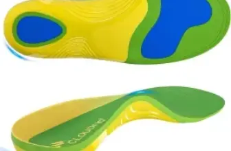 Cloudflo Plantar Fasciitis Insoles with High Arch Support for $8.99
