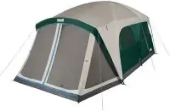 Coleman Skylodge 12-Person Camping Tent with Rainfly & Screened Porch for $356.99
