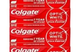 Colgate Optic White Stain Fighter Whitening Toothpaste 4-Pack for $8.97