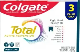 Colgate Total Active Prevention Deep Clean Toothpaste 6-Pack for $11