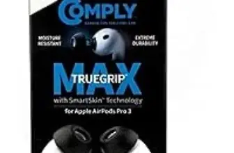Comply TrueGrip MAX Memory Foam Earbud Tips for $5.80