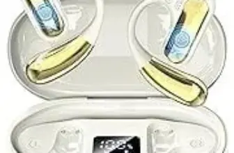 CoolJumper IPX7 Waterproof Bluetooth Earbuds with 60 Hours Playtime for $10.49