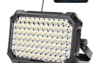 Cosjm 12000mAh Rechargeable Work Light with 10000LM Brightness for $28.79
