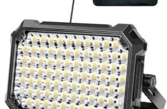 COSJM 12000mAh Rechargeable LED Work Light 10000LM for $23