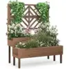 Costway 2-Tier Raised Garden Bed for $62.99