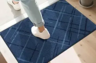 COSY HOMEER 32″x20″ Non-Slip Washable Rug Doormat for $4.99