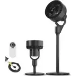 Cowsar 80 Degrees Oscillation Standing Pedestal Fan with Remote for $45.59