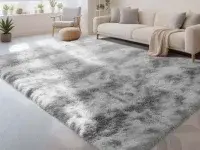 CozyDesg Light Gray 8′ x 10′ Area Rug Now Only $39.99