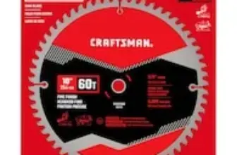 CRAFTSMAN 10-Inch 60-Tooth Carbide Miter/Table Saw Blade for $19.98