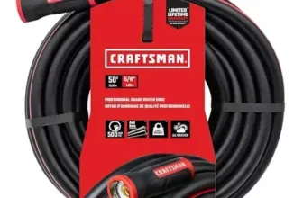 Craftsman Heavy Duty Professional Grade Garden Hose – 50 Feet for $38.99