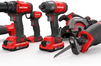 CRAFTSMAN V20 20-Volt Max 6-Tool Power Tool Combo Kit for $199 $199.00