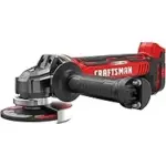 Craftsman V20 RP 4.5-in Cordless Angle Grinder Now $39.00