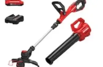 Craftsman V20 20V Max String Trimmer and Leaf Blower Combo Kit for $99.00