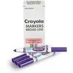 12-Count Crayola Washable Markers in Violet Purple for $5.19